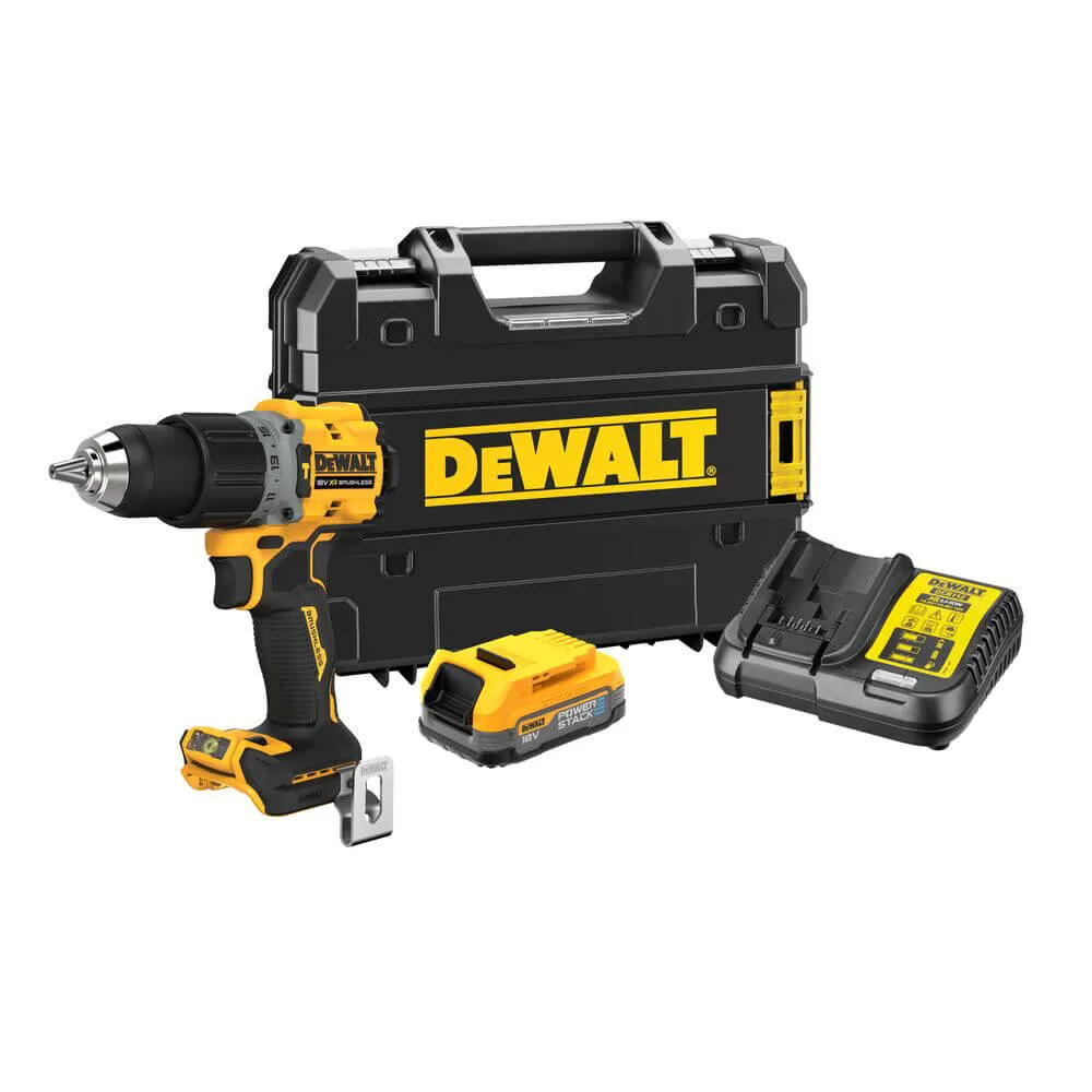 Аккумуляторный безщеточный ударный дрель-шуруповерт DeWALT DCD805E1T