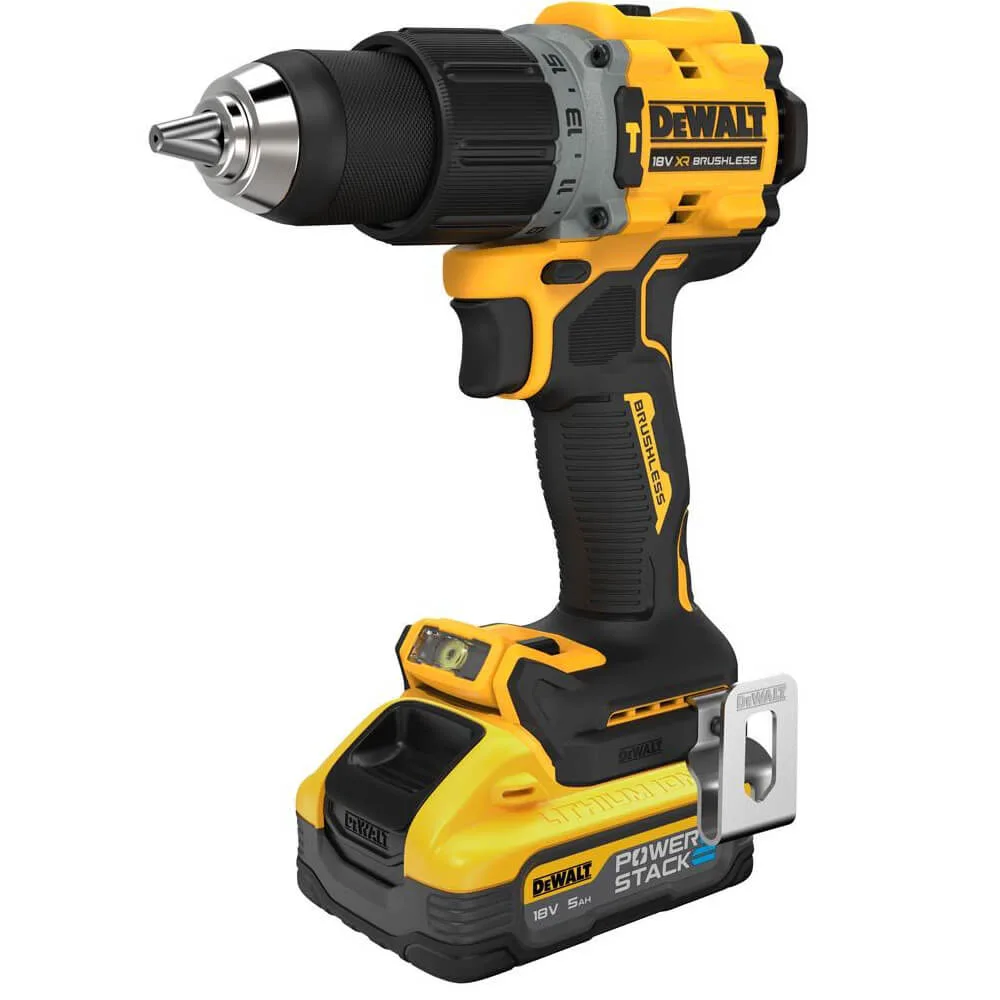 Аккумуляторный бесщеточный ударный дрель-шуруповерт DeWALT DCD805H2T