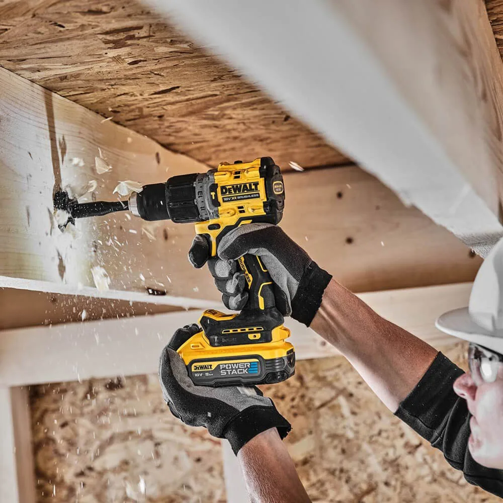 Аккумуляторный бесщеточный ударный дрель-шуруповерт DeWALT DCD805H2T