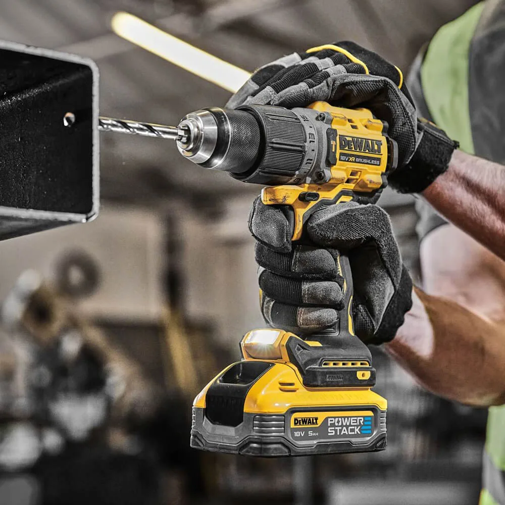 Аккумуляторный бесщеточный ударный дрель-шуруповерт DeWALT DCD805H2T