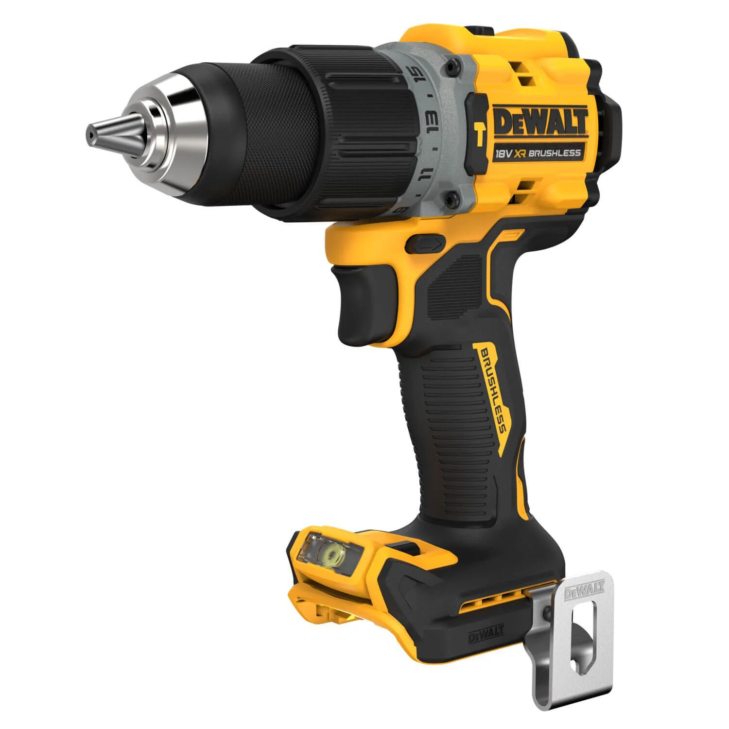 Аккумуляторный бесщеточный ударный дрель-шуруповерт DeWALT DCD805NT