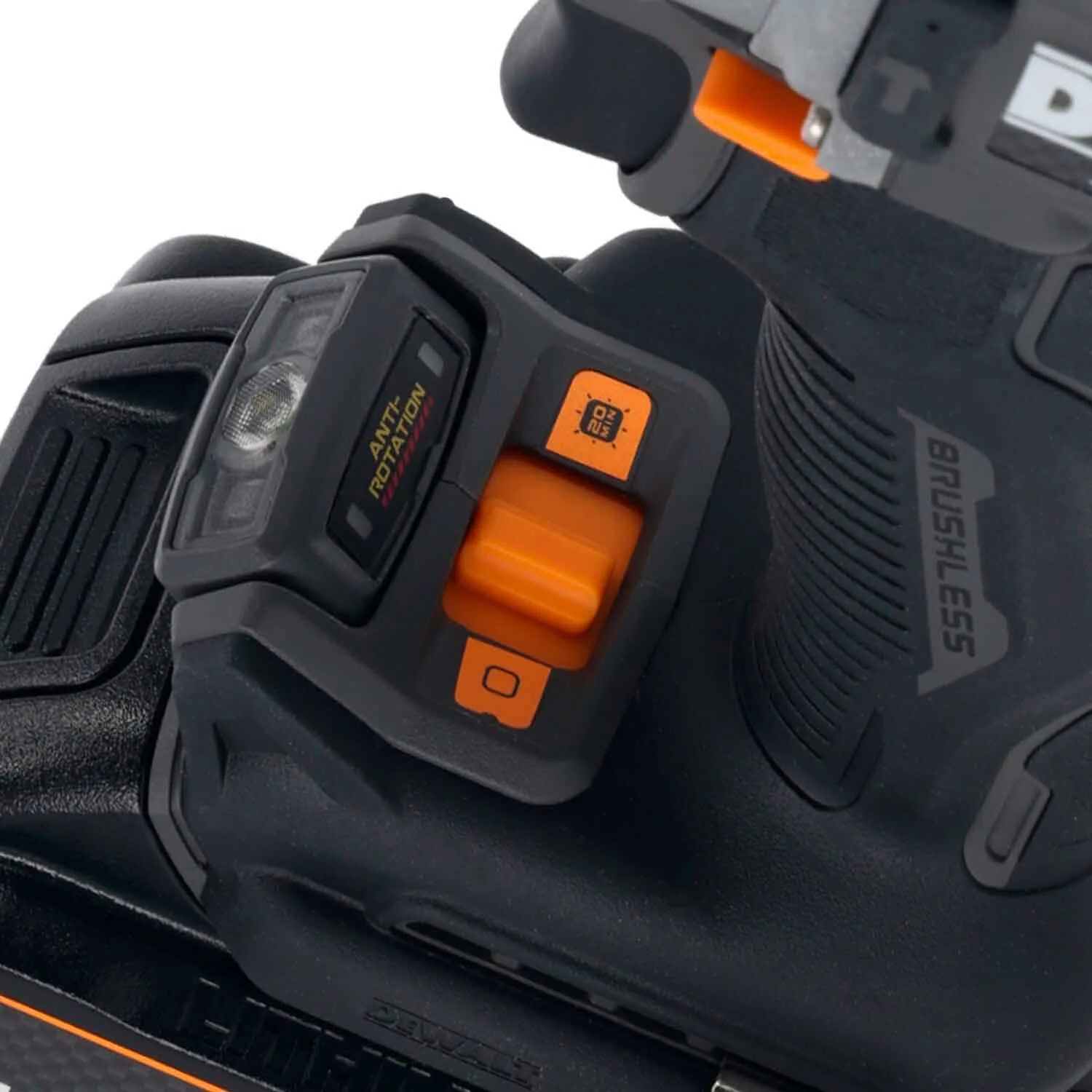 Ударный дрель-шуруповерт DeWALT DCD85MM2T, лимитированная серия McLaren F1 TEAM.