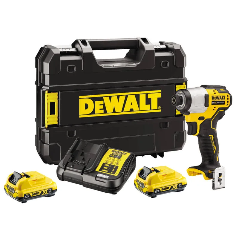 Аккумуляторный ударный безщеточный шуруповерт DeWALT DCF801D2