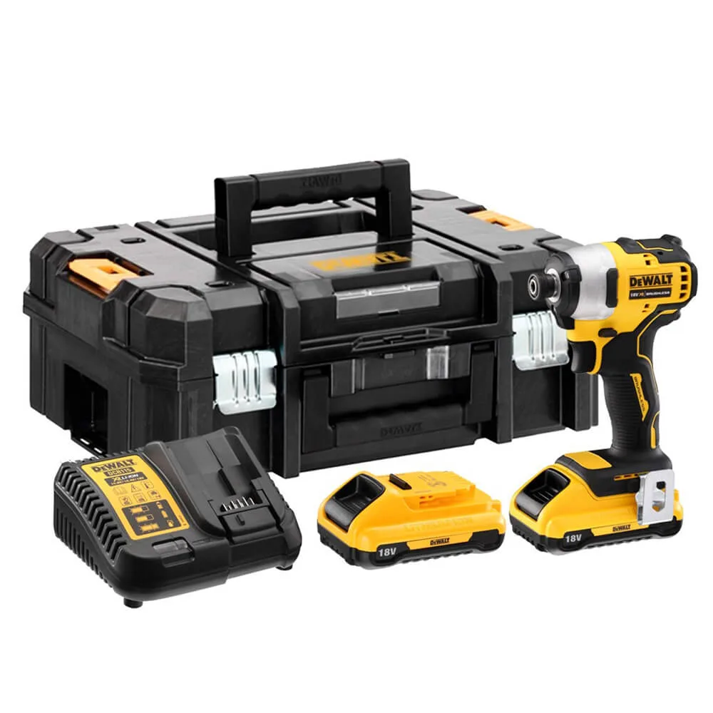 Аккумуляторный ударный безщеточный шуруповерт DeWALT DCF809D2T