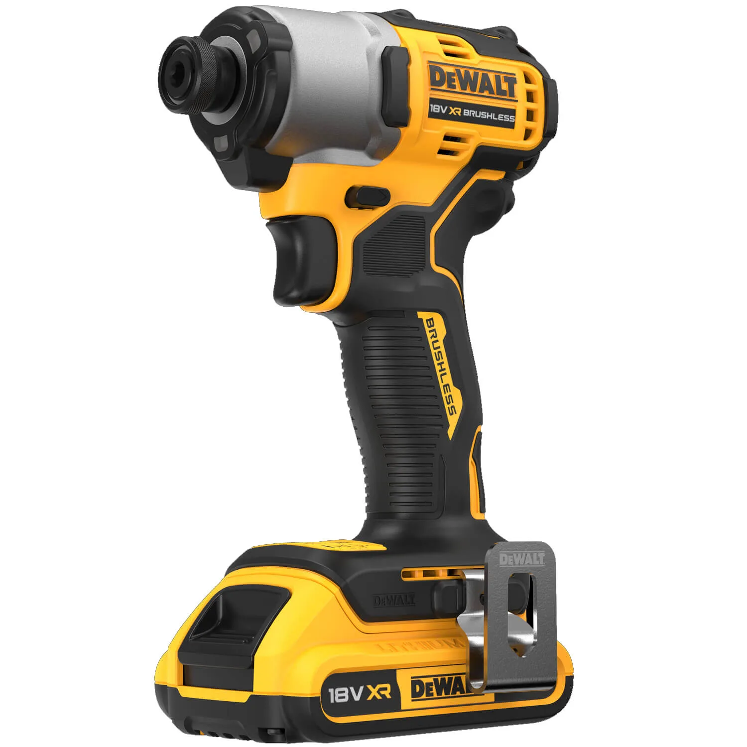 Аккумуляторный ударный шуруповерт DeWALT DCF840D2T без щеток.