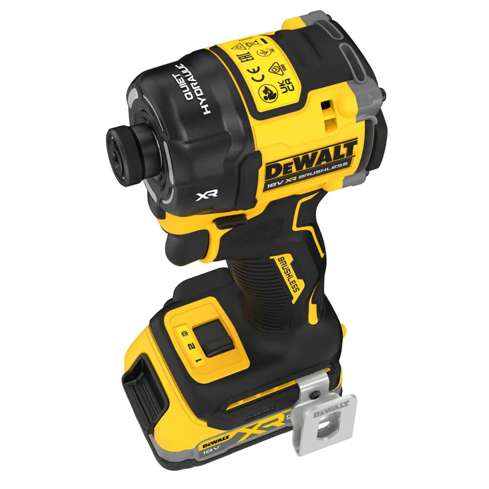 Аккумуляторный ударный гидравлический бесщеточный шуруповерт DeWALT DCF870E2T.