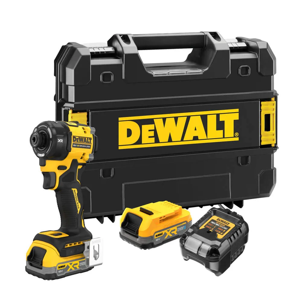 Аккумуляторный ударный гидравлический бесщеточный шуруповерт DeWALT DCF870E2T.