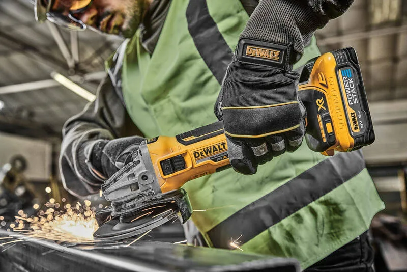 Угловая шлифовальная машина - аккумуляторная бесщеточная DeWALT DCG405H2T