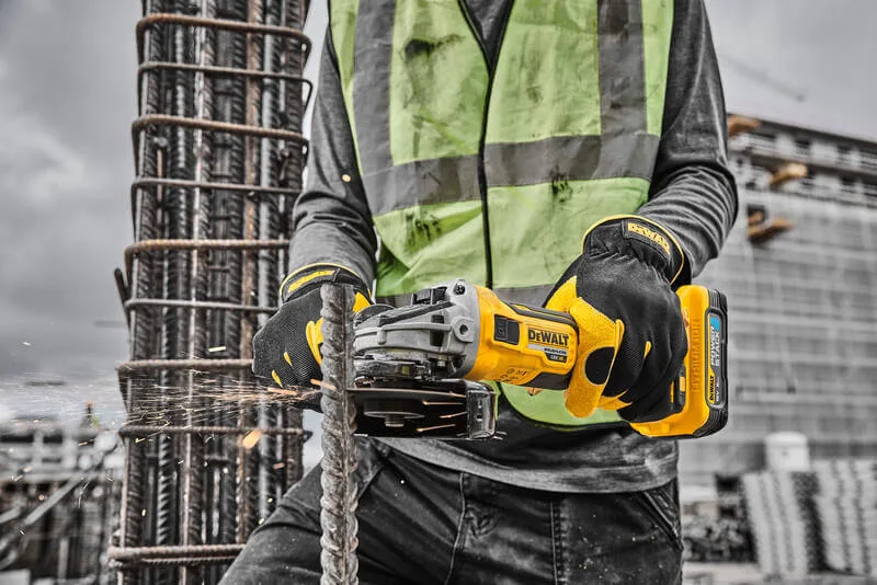 Угловая шлифовальная машина - аккумуляторная бесщеточная DeWALT DCG405H2T
