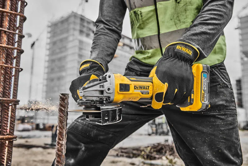 Угловая шлифовальная машина - аккумуляторная бесщеточная DeWALT DCG405H2T