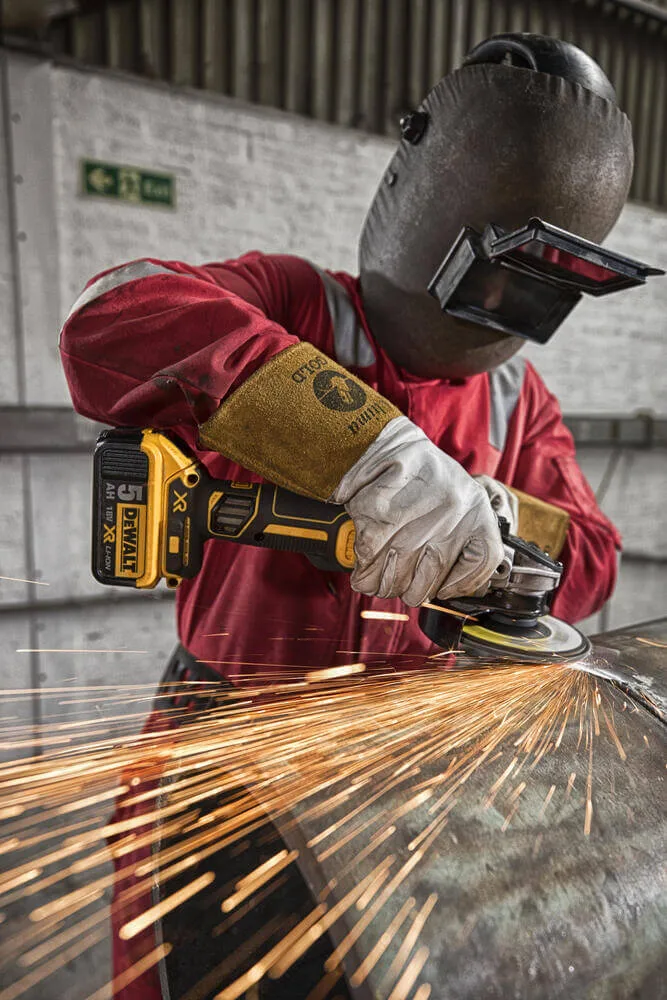 Угловая шлифовальная машина - аккумуляторная бесщеточная DeWALT DCG405P3