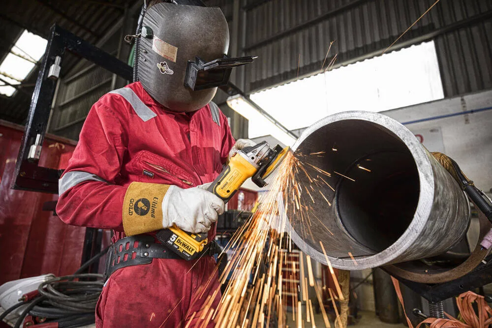 Угловая шлифовальная машина - аккумуляторная бесщеточная DeWALT DCG405P3