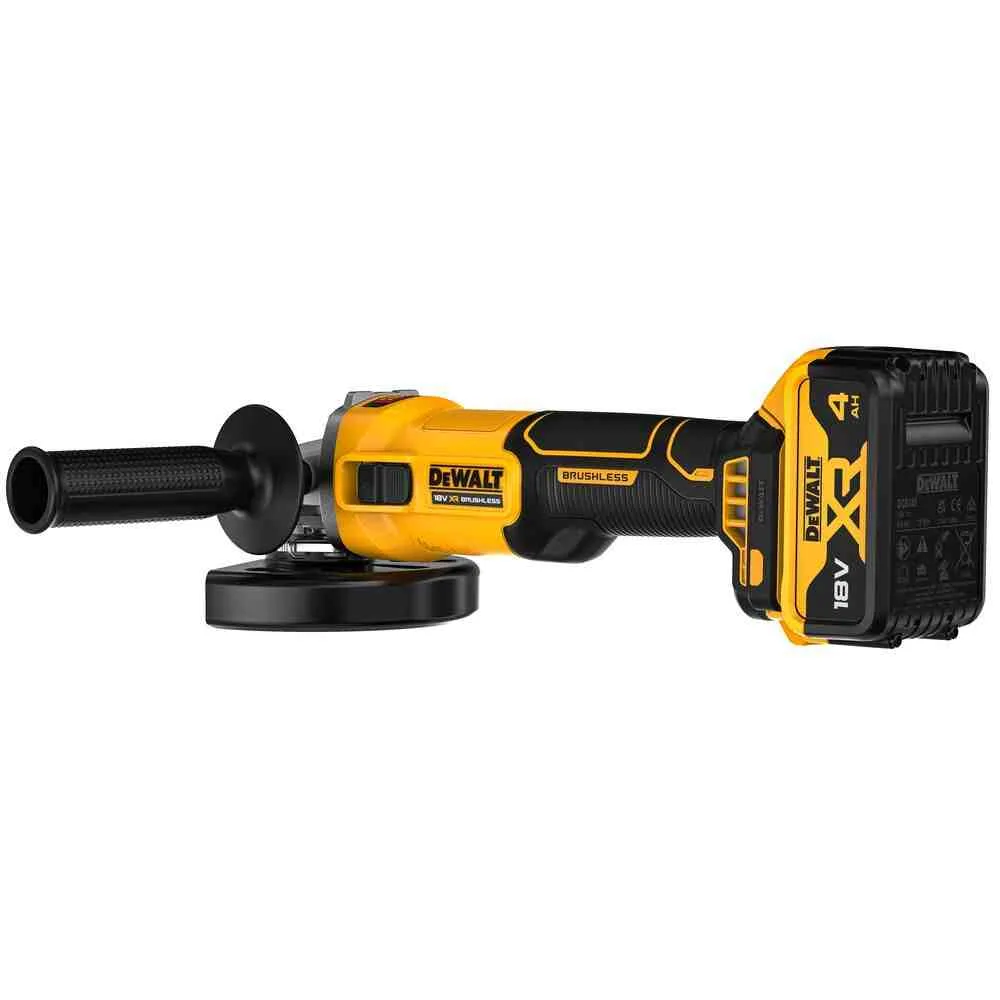 Угловая шлифовальная машина - аккумуляторная бесщеточная DeWALT DCG407M1T