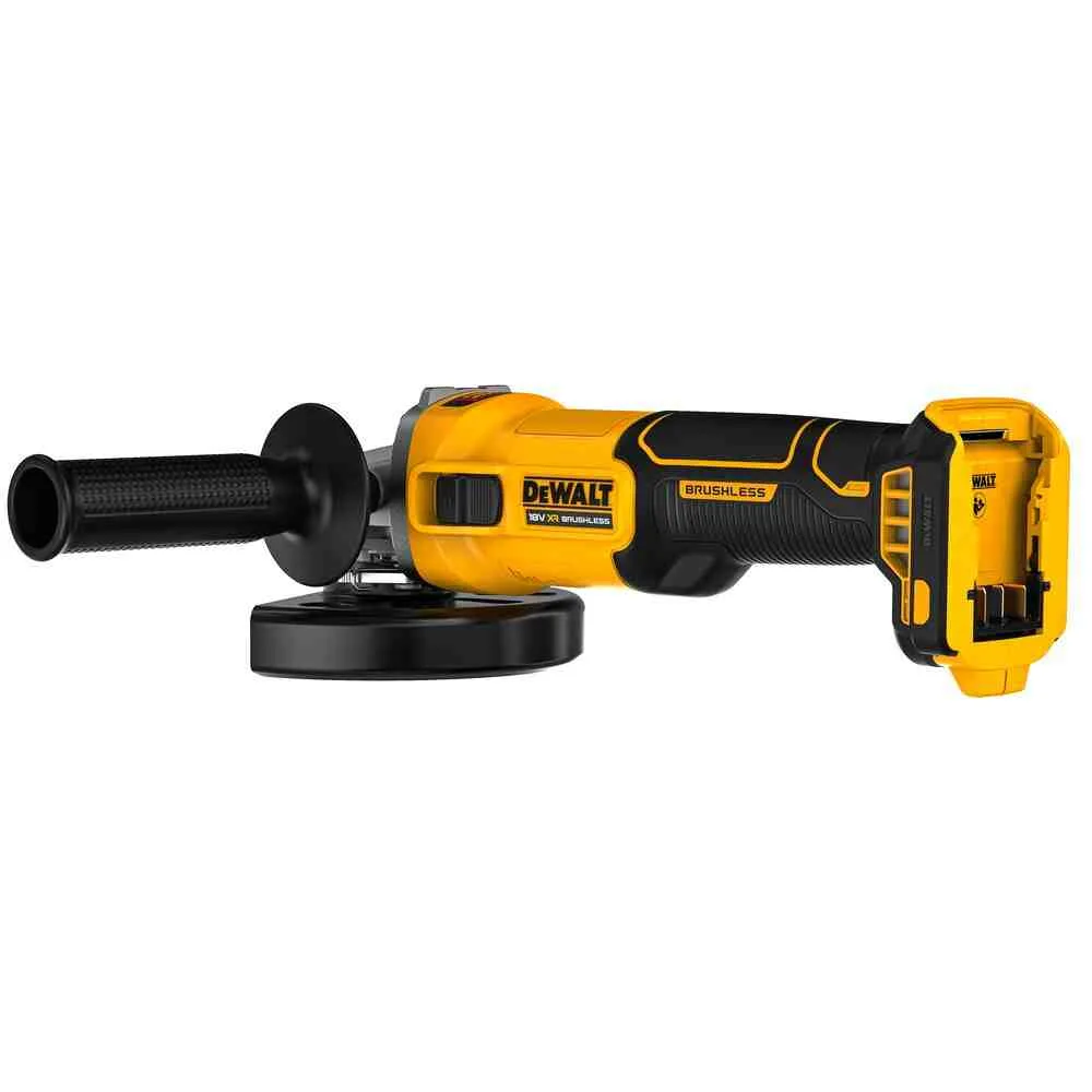 Угловая шлифовальная машина - аккумуляторная бесщеточная DeWALT DCG407NT