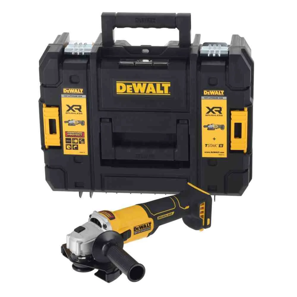 Угловая шлифовальная машина - аккумуляторная бесщеточная DeWALT DCG407NT