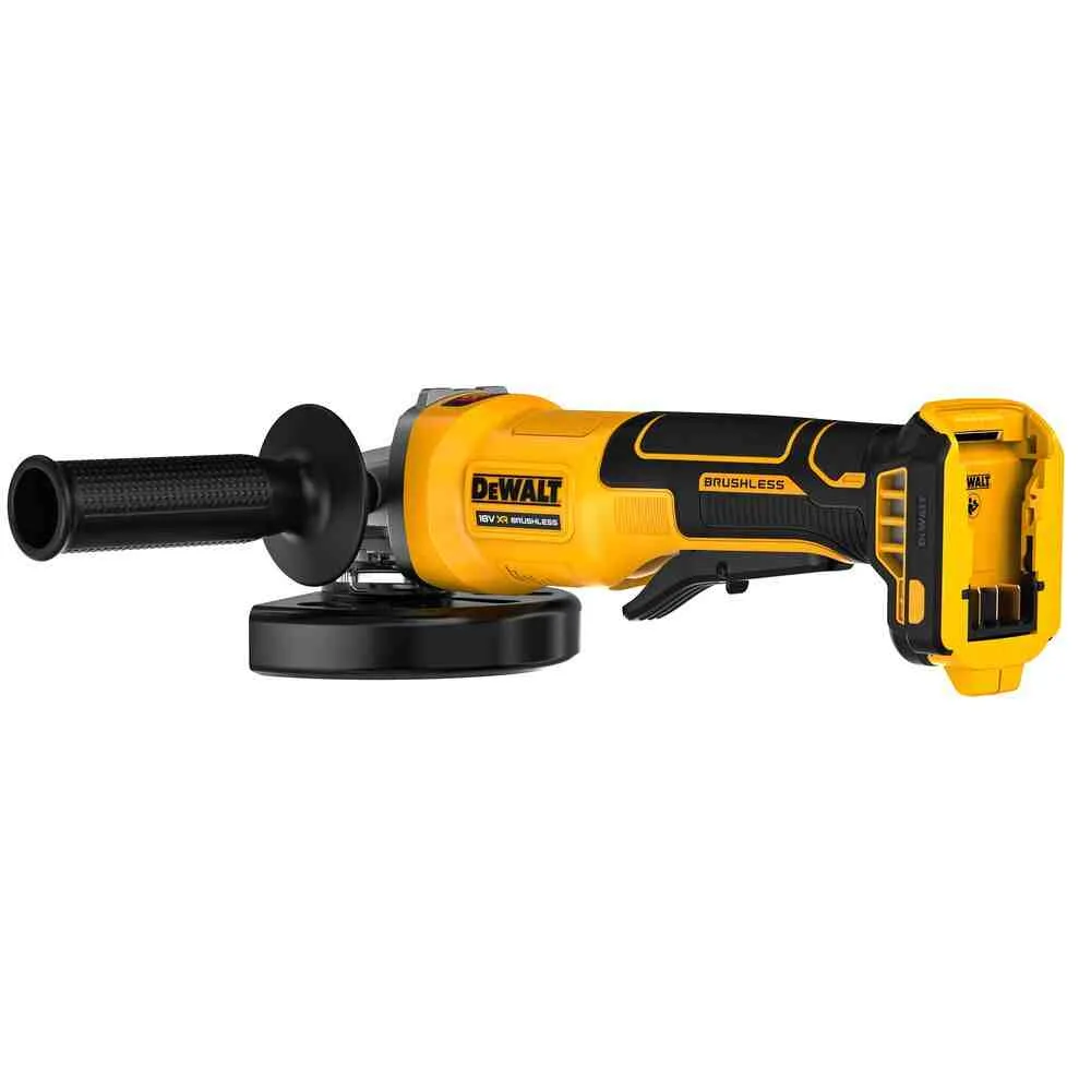 Угловая шлифовальная машина - аккумуляторная бесщеточная DeWALT DCG408NT