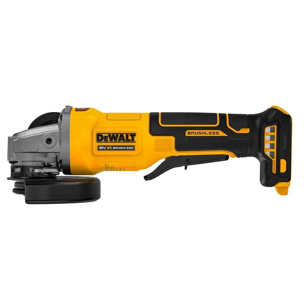 Угловая шлифовальная машина - аккумуляторная бесщеточная DeWALT DCG408NT