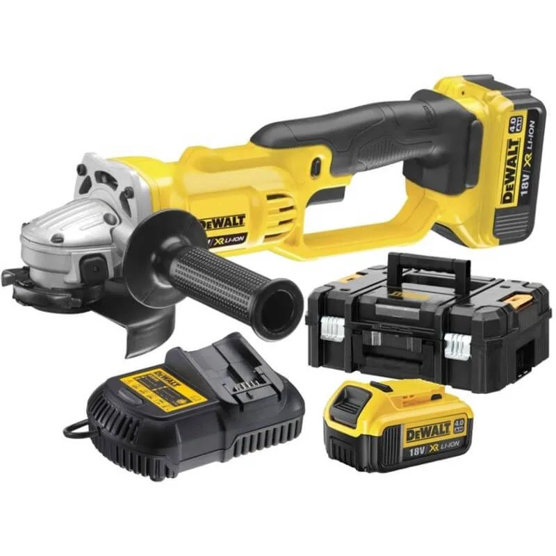 Угловая шлифовальная машина аккумуляторная DeWalt DCG412M2
