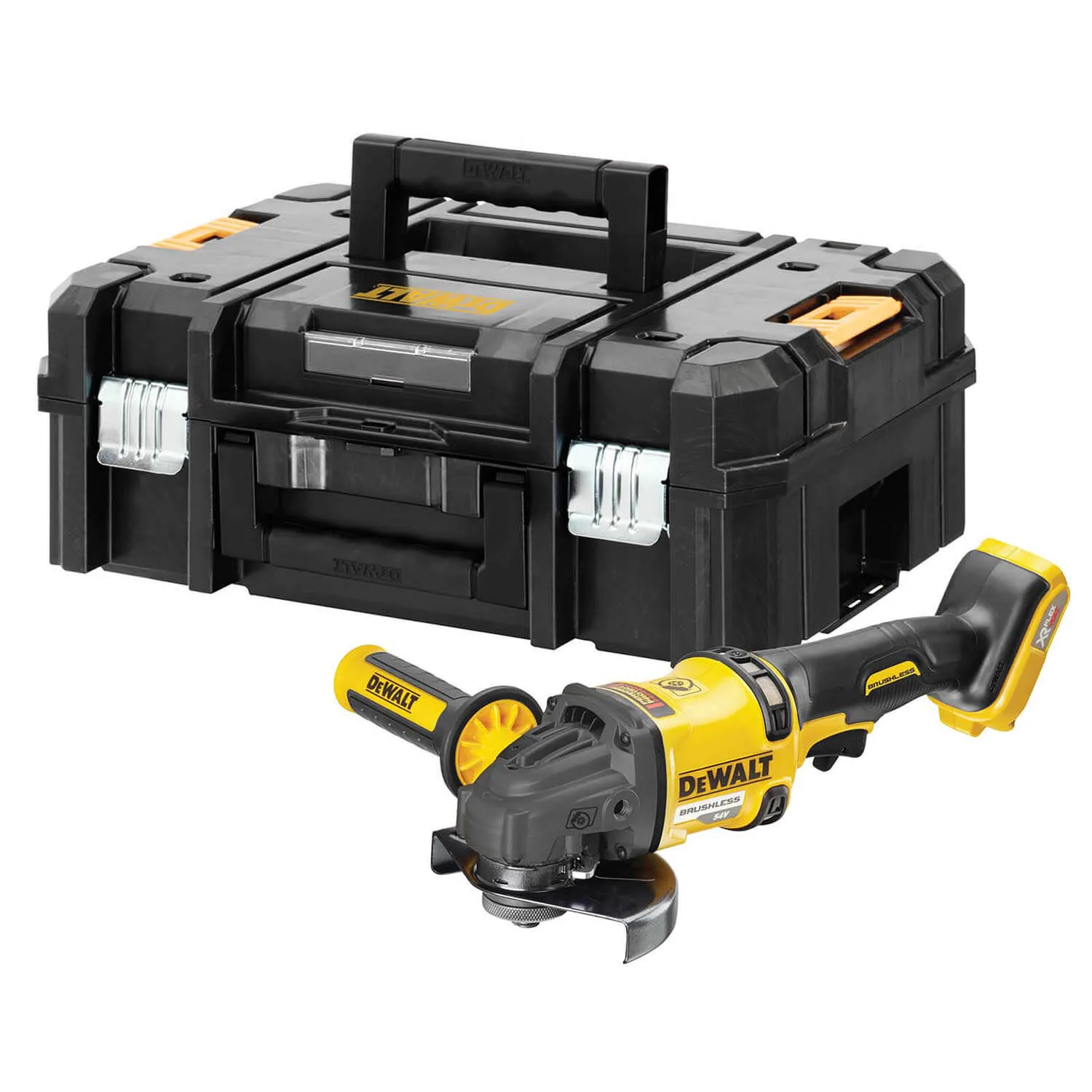 Угловая шлифовальная машина - аккумуляторная бесщеточная DeWALT DCG418NT