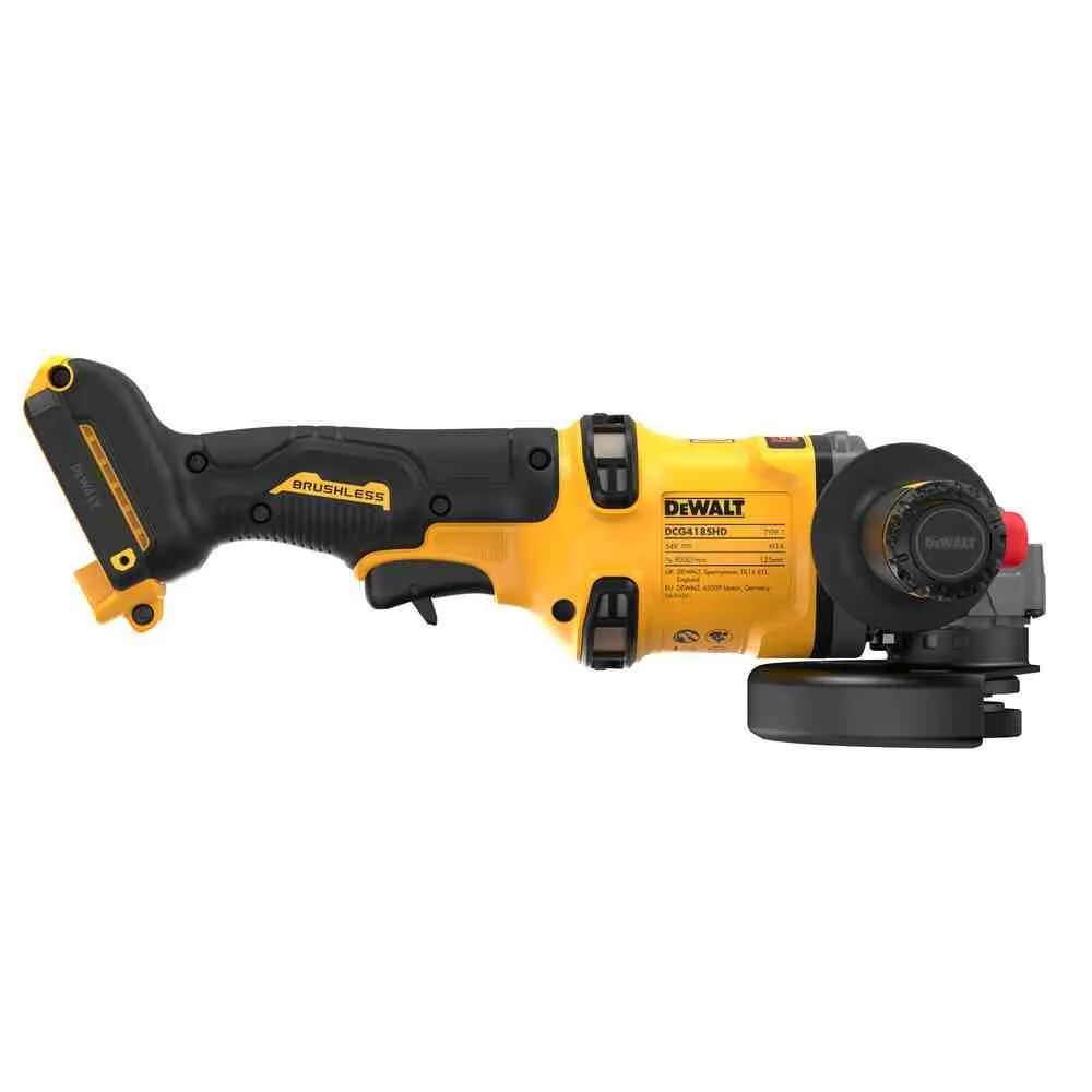 Шліфмашина кутова - болгарка акумуляторна безщіткова DeWALT DCG418SHDN