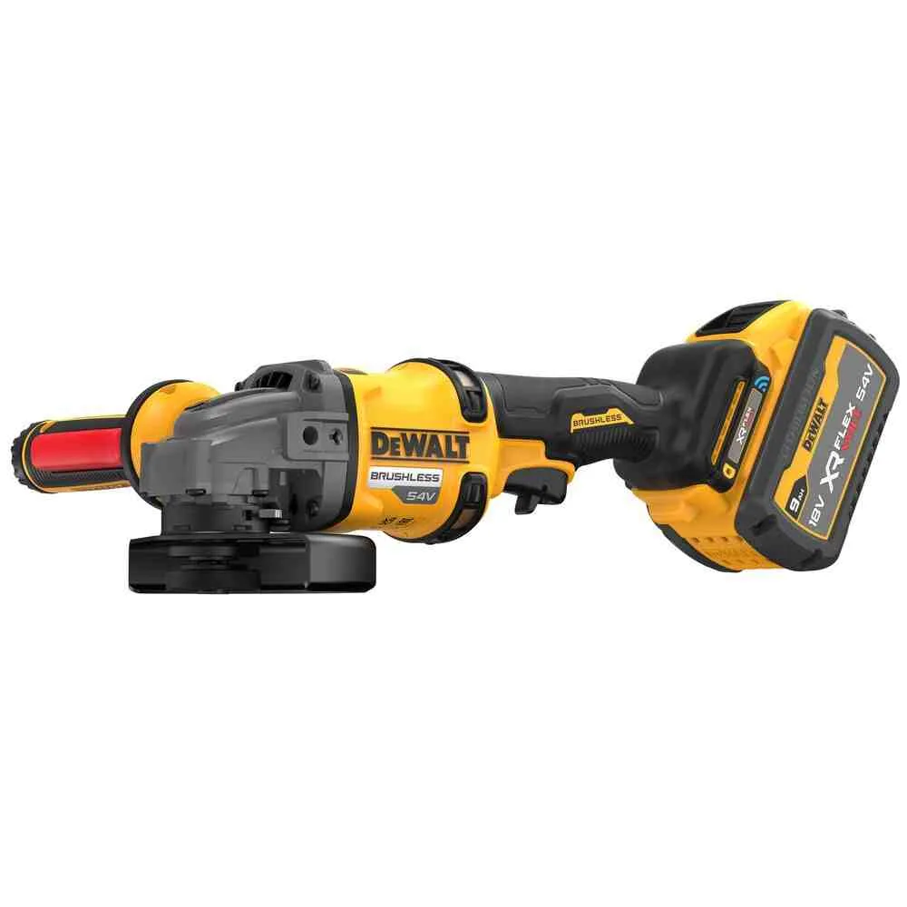 Угловая шлифовальная машина - аккумуляторная бесщеточная DeWALT DCG418SHDX2