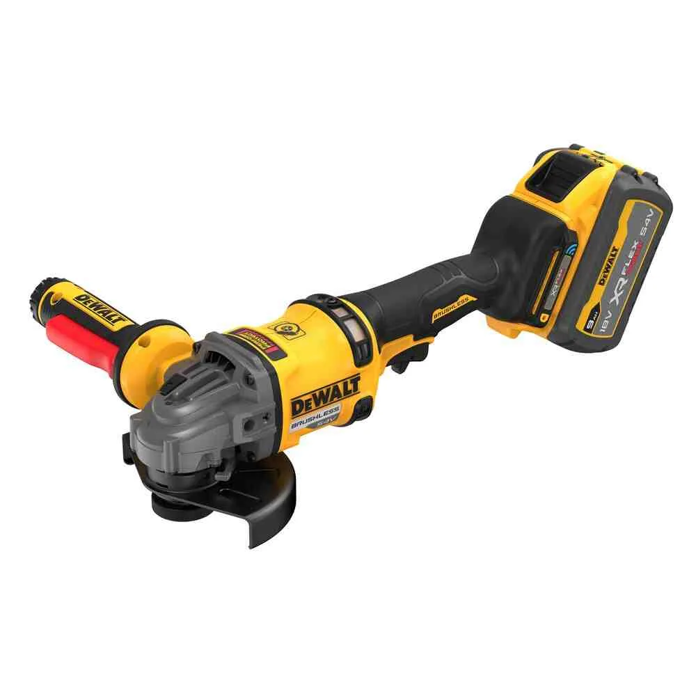 Угловая шлифовальная машина - аккумуляторная бесщеточная DeWALT DCG418SHDX2