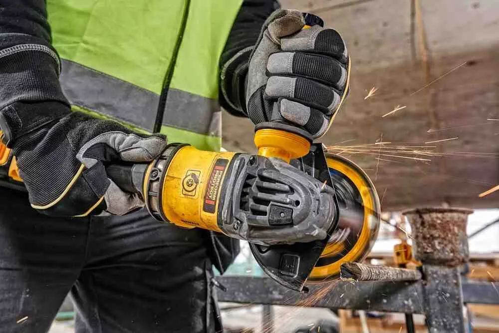 Угловая шлифовальная машина - аккумуляторная бесщеточная DeWALT DCG418SHDX2