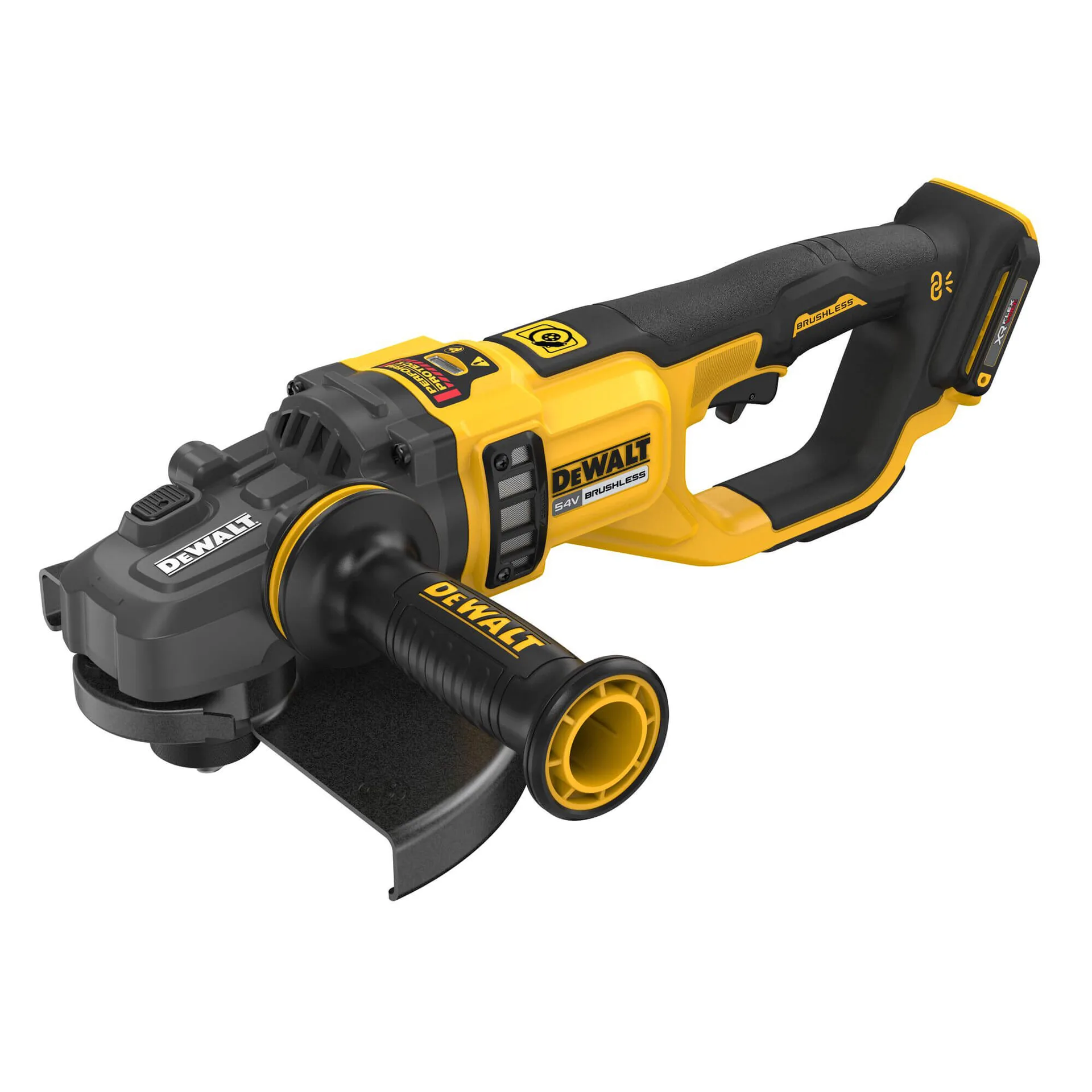 Аккумуляторная безщеточная угловая шлифовальная машина DeWALT DCG460N.