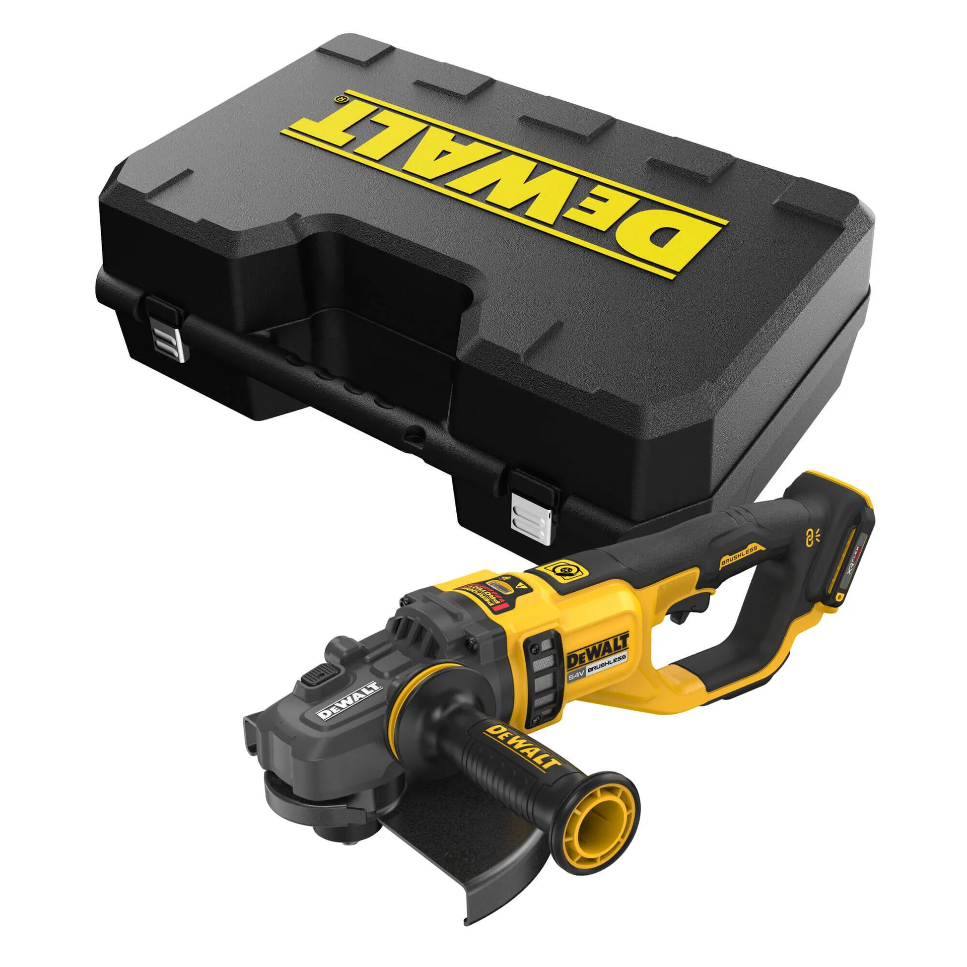 Угловая шлифовальная машина - аккумуляторная бесщеточная DeWALT DCG460NK