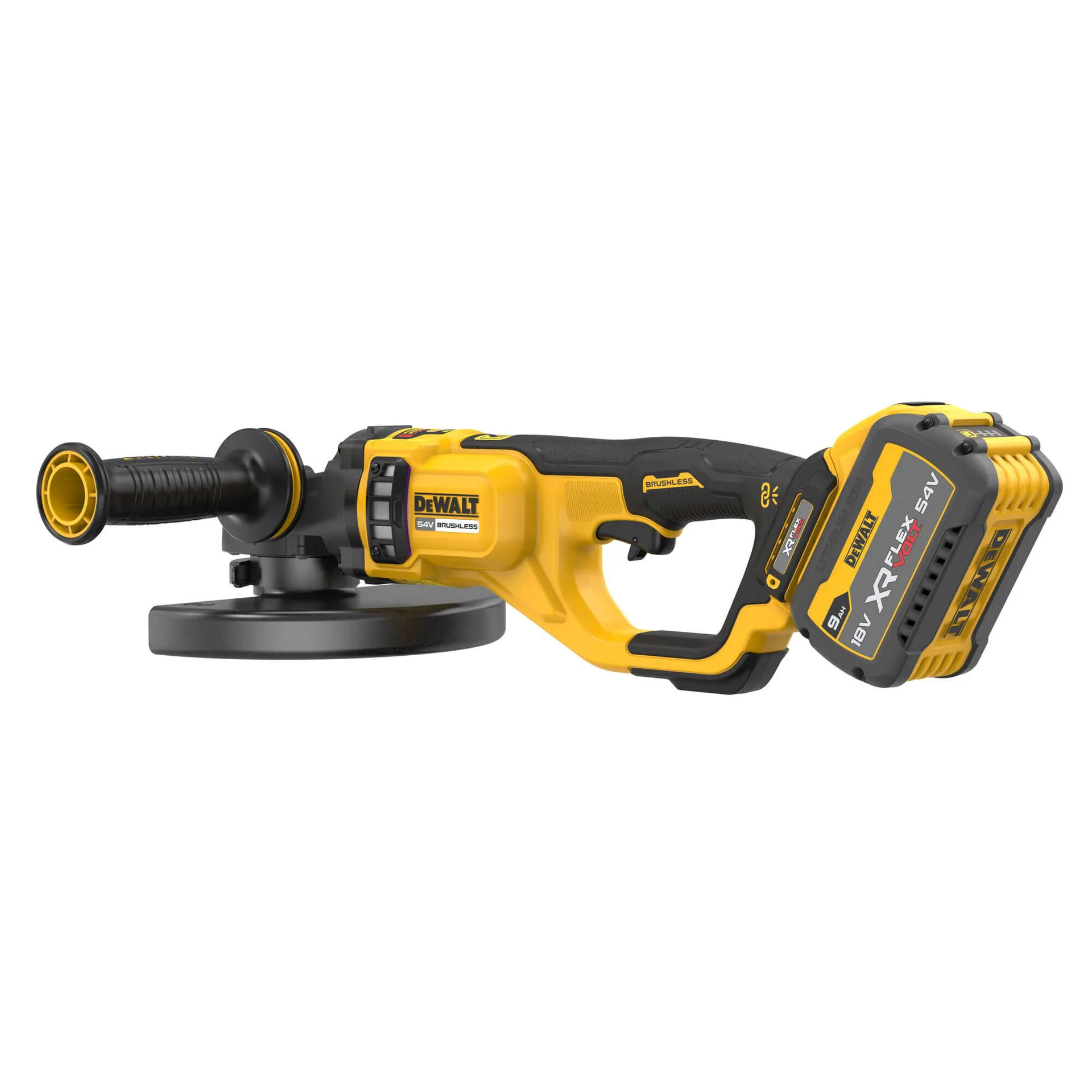 Угловая шлифовальная машина - аккумуляторная бесщеточная DeWALT DCG460X2