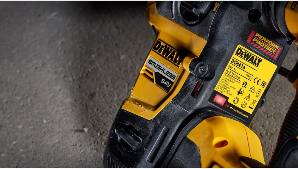 Аккумуляторный бесщеточный перфоратор SDS-Plus DeWALT DCH416NT