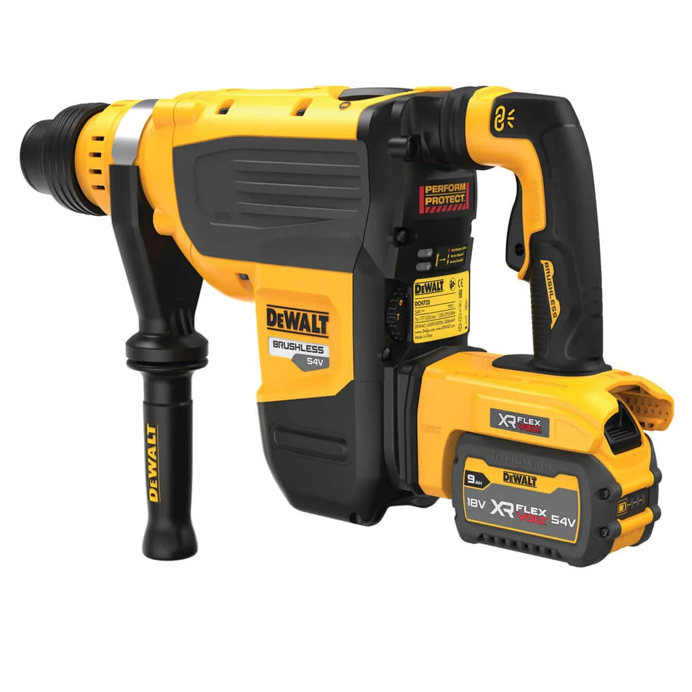 Аккумуляторный бесщеточный перфоратор SDS MAX DeWALT DCH735X2