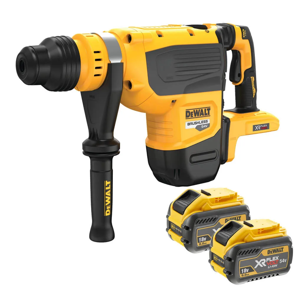 Аккумуляторный бесщеточный перфоратор SDS MAX DeWALT DCH735X2