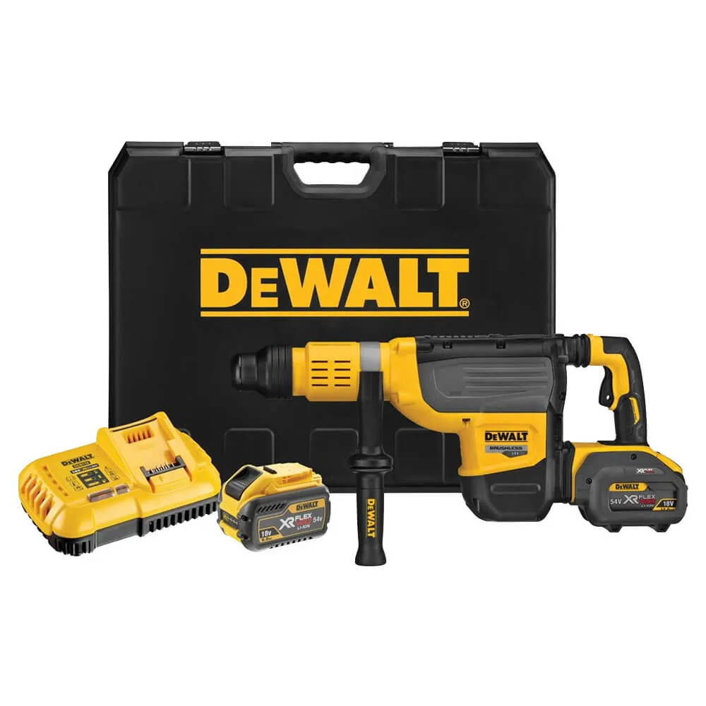 Аккумуляторный бесщеточный перфоратор SDS MAX DeWALT DCH775X2