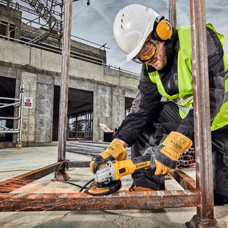 Угловая шлифовальная машина - сетевая бесщеточная DeWALT DWE4357