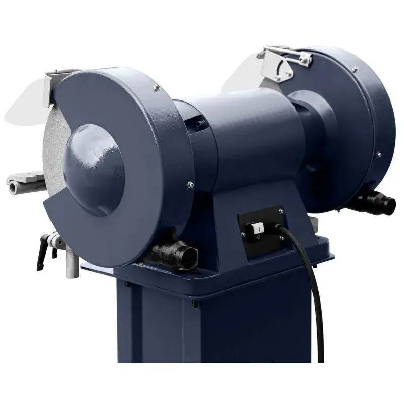 Двухдисковая шлифовальная машина CORMAK M300S с подставкой и вытяжкой MDC1500 400V