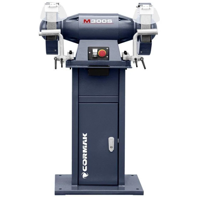 Двухдисковая шлифовальная машина CORMAK M300S с подставкой