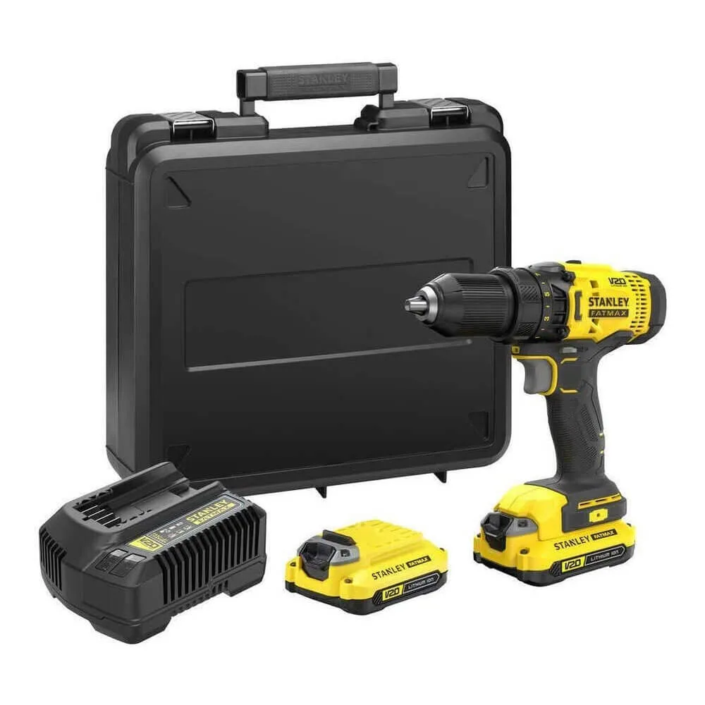 Аккумуляторный дрель-шуруповерт STANLEY FATMAX SFMCD700C2K
