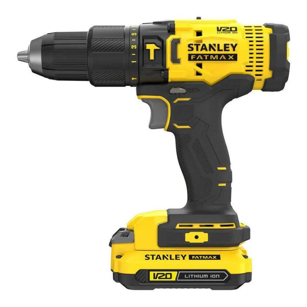 Аккумуляторная ударная дрель-шуруповерт STANLEY FATMAX SFMCD711C2K