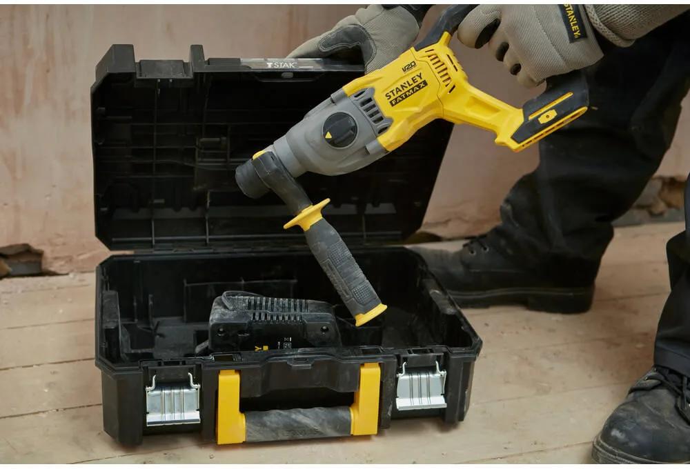 Аккумуляторный бесщеточный перфоратор SDS PLUS STANLEY FATMAX SFMCH900B