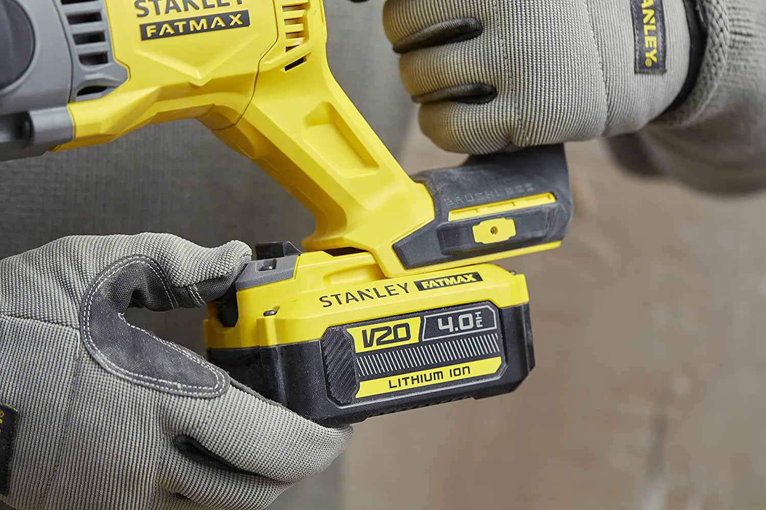 Аккумуляторный бесщеточный перфоратор SDS PLUS STANLEY FATMAX SFMCH900M22