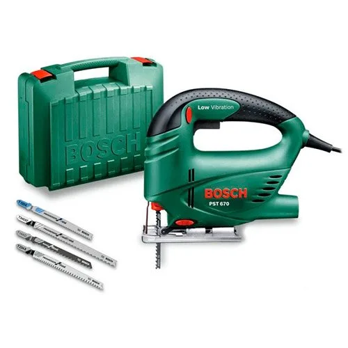 Электролобзик Bosch PST 670 (в кейсе)