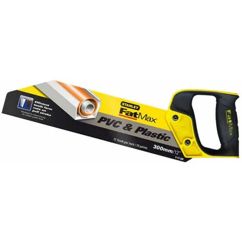 Ножовка FatMax® длиной 300 мм для работы с ПВХ STANLEY 2-17-206