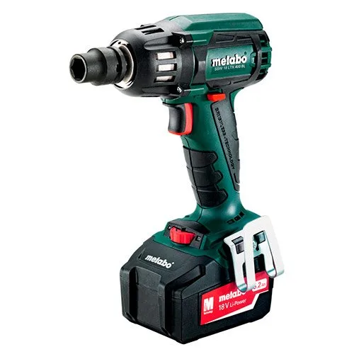 Акумуляторний ударний гайковерт Metabo SSW 18 LTX 400 BL (Li-ion 5.2 Ач.)
