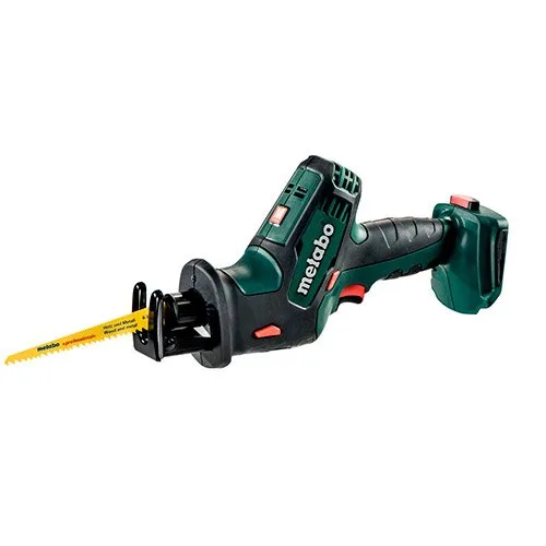 Акумуляторна шабельна пилка Metabo SSE 18 LTX Compact (каркас у кейсі)