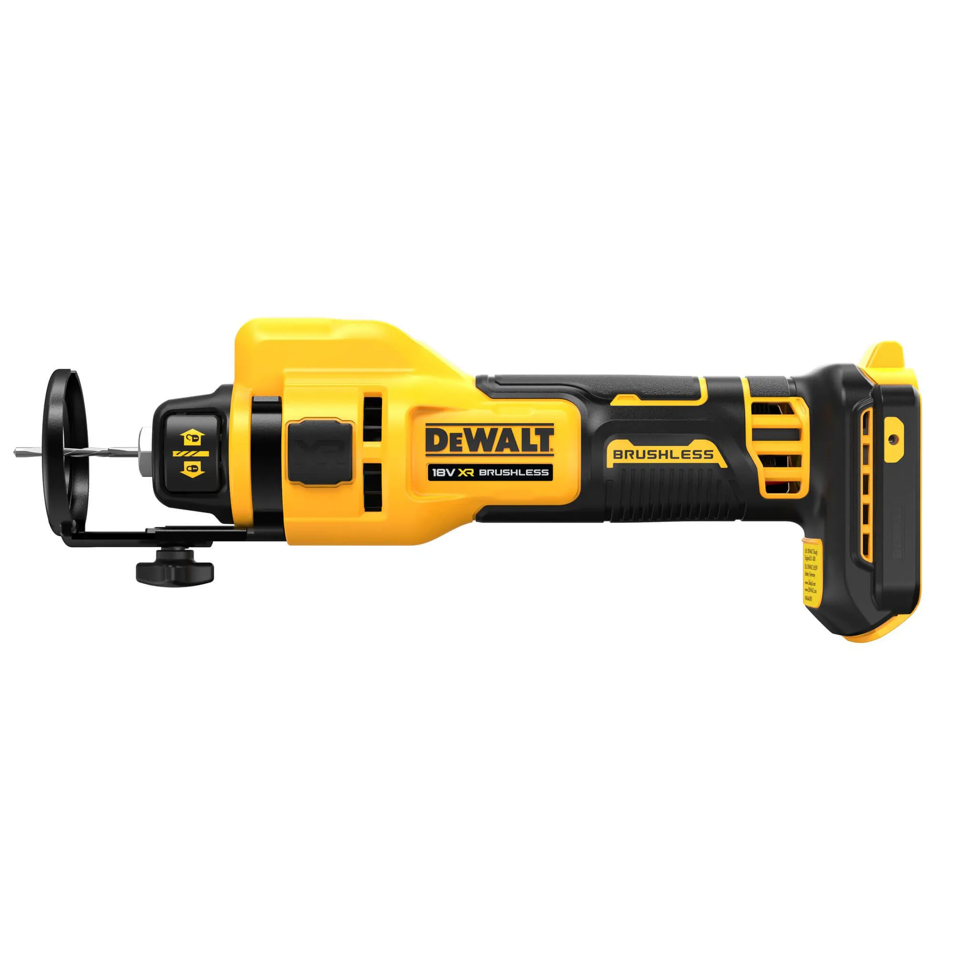 Аккумуляторная фрезерная машина для резки гипсокартона DeWALT DCE555N
