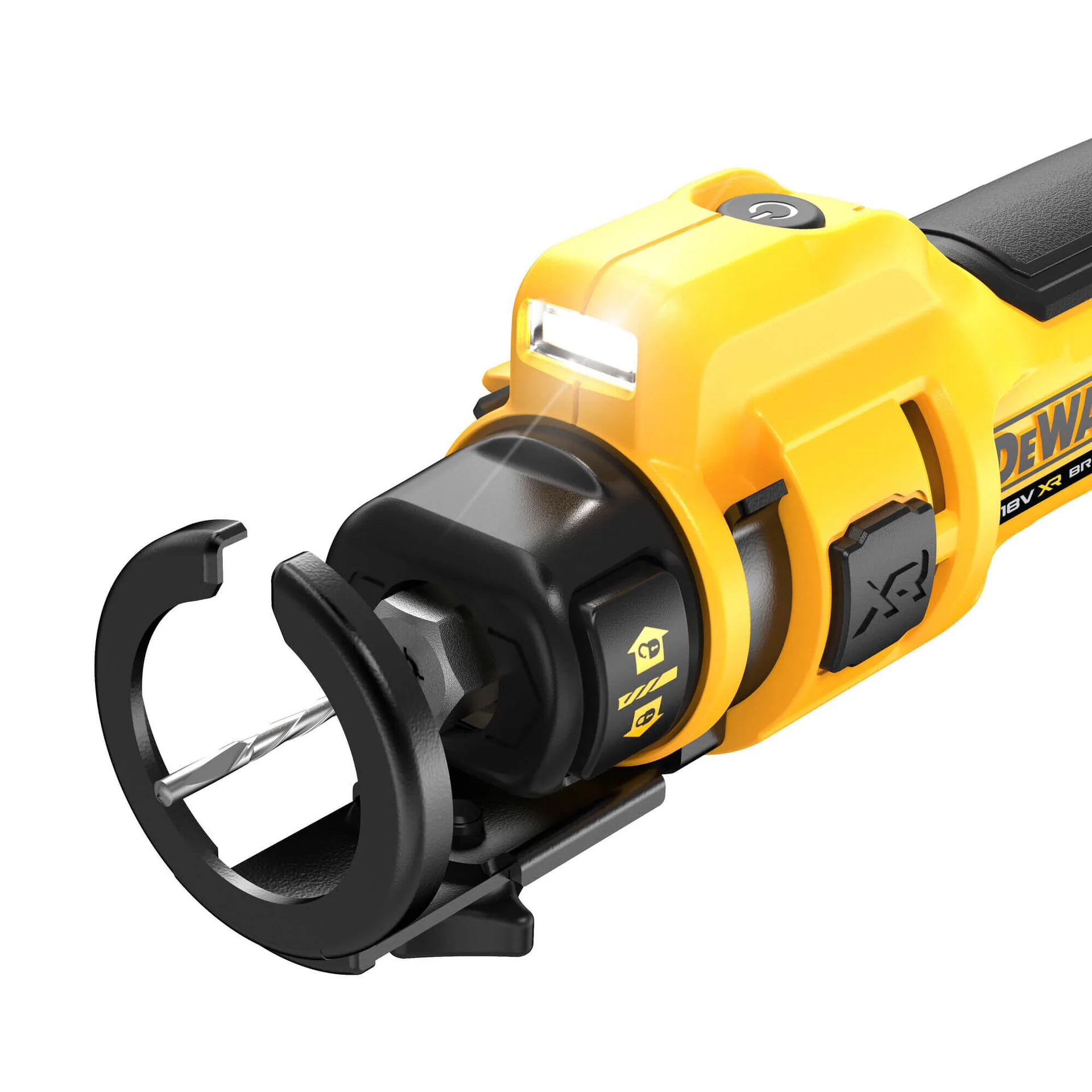 Аккумуляторная фрезерная машина для резки гипсокартона DeWALT DCE555N