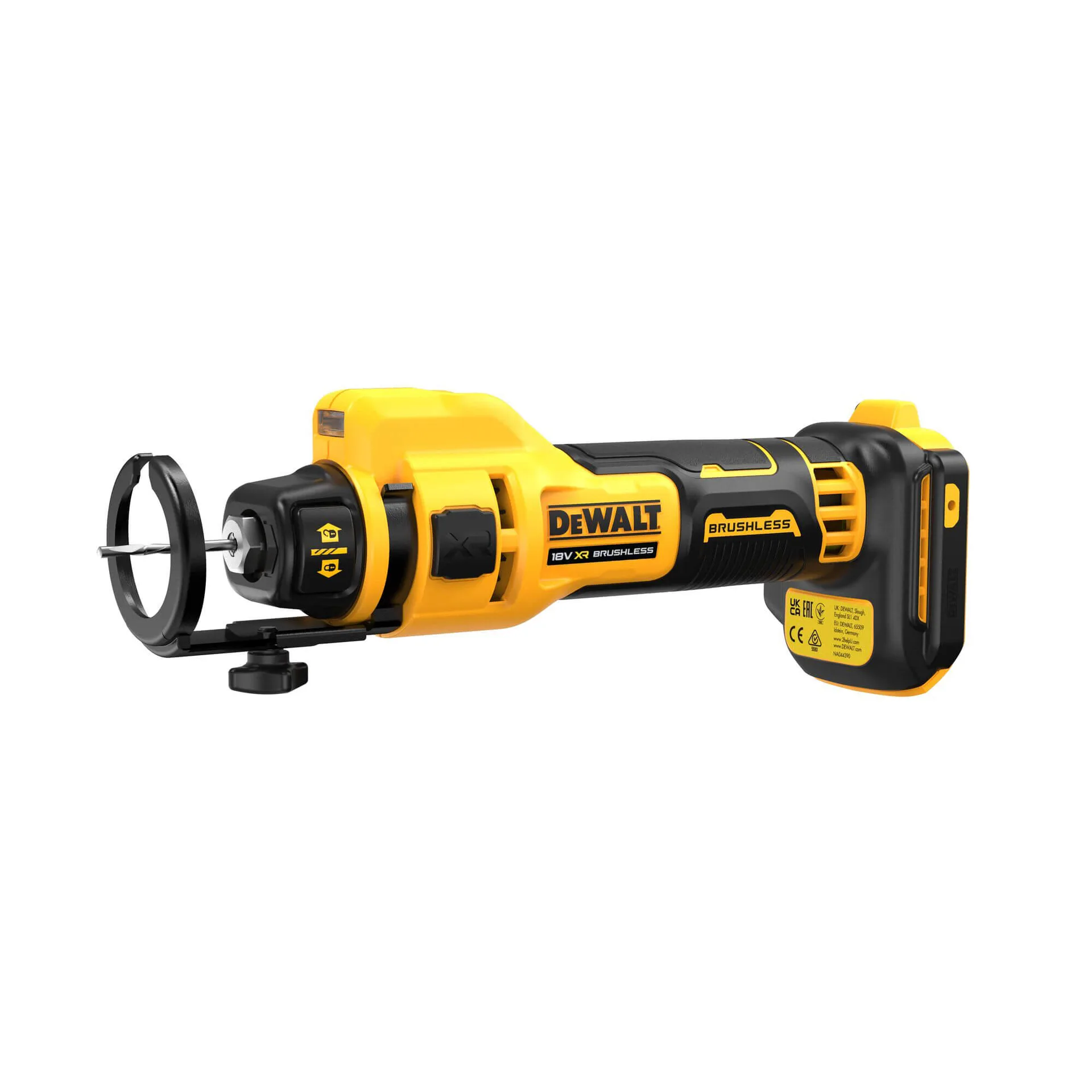 Аккумуляторная фрезерная машина для резки гипсокартона DeWALT DCE555N
