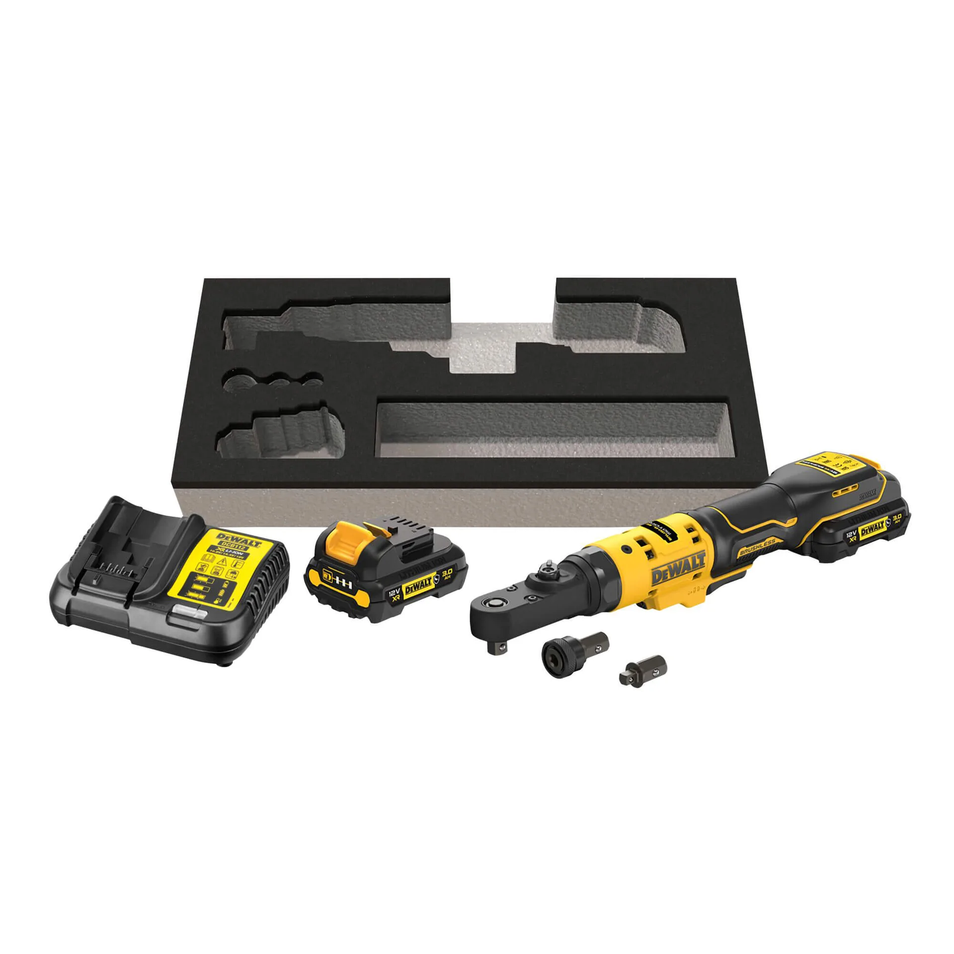 Угловой гайковерт - аккумуляторный бесщеточный ключ-трещотка DeWALT DCF500L2G