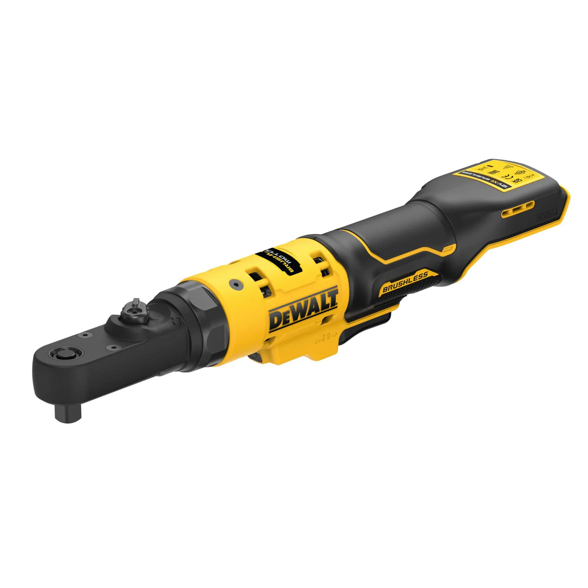Угловой гайковерт - аккумуляторный бесщеточный ключ-трещотка DeWALT DCF500N